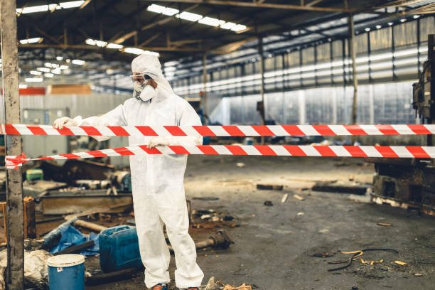 Professional Hoarding Cleanup technician working in Nashua, IA